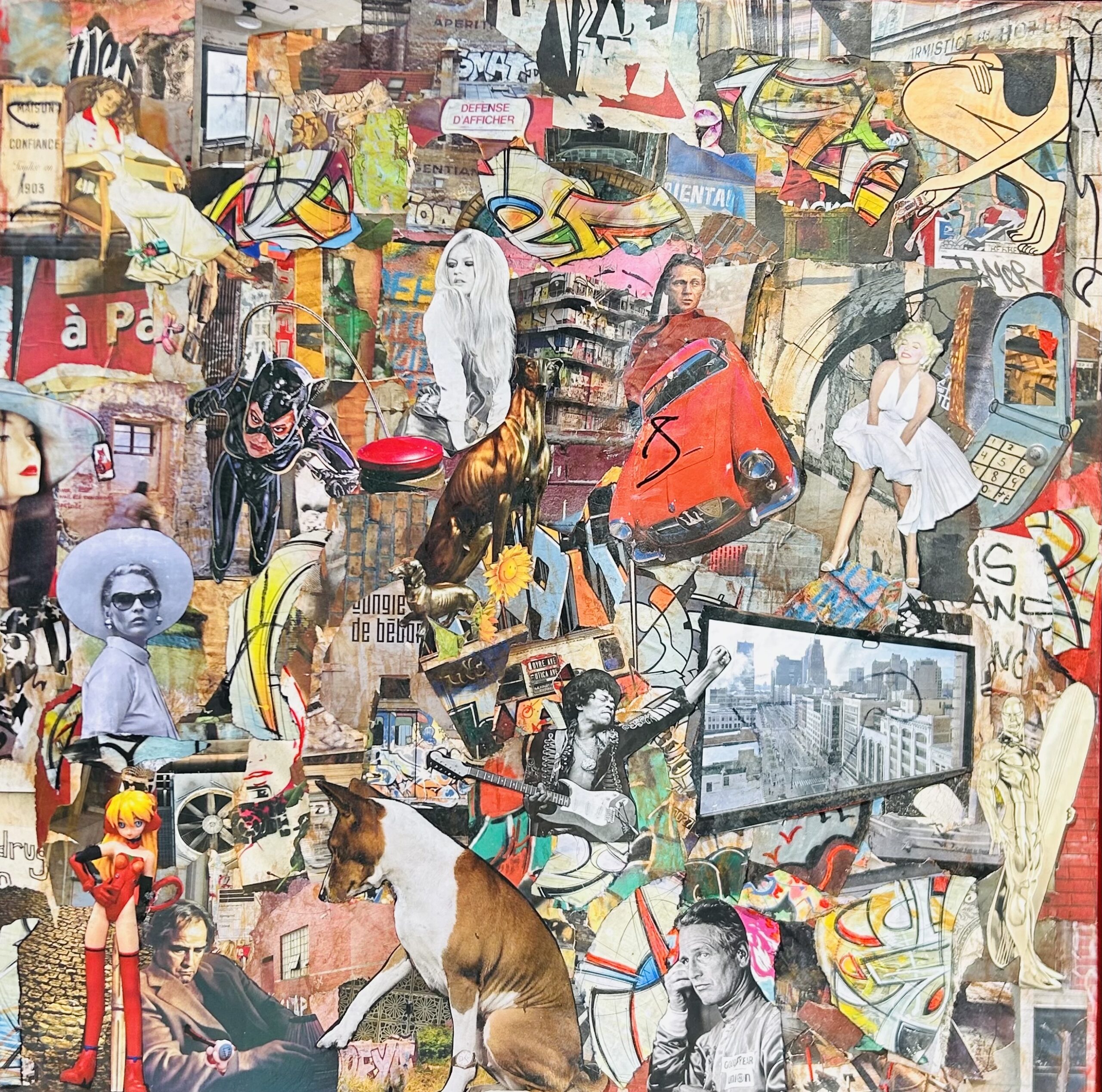 Grand bazar – œuvre de Mira Naceri